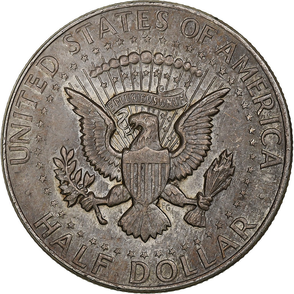 United States, Half Dollar, Kennedy, 1964, Philadelphia, Silver, EF(40-45)