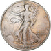 États-Unis, Half Dollar, Walking Liberty, 1944, Denver, Argent, TB+, KM:142