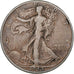 Stati Uniti, Half Dollar, Walking Liberty, 1944, Denver, Argento, MB+, KM:142