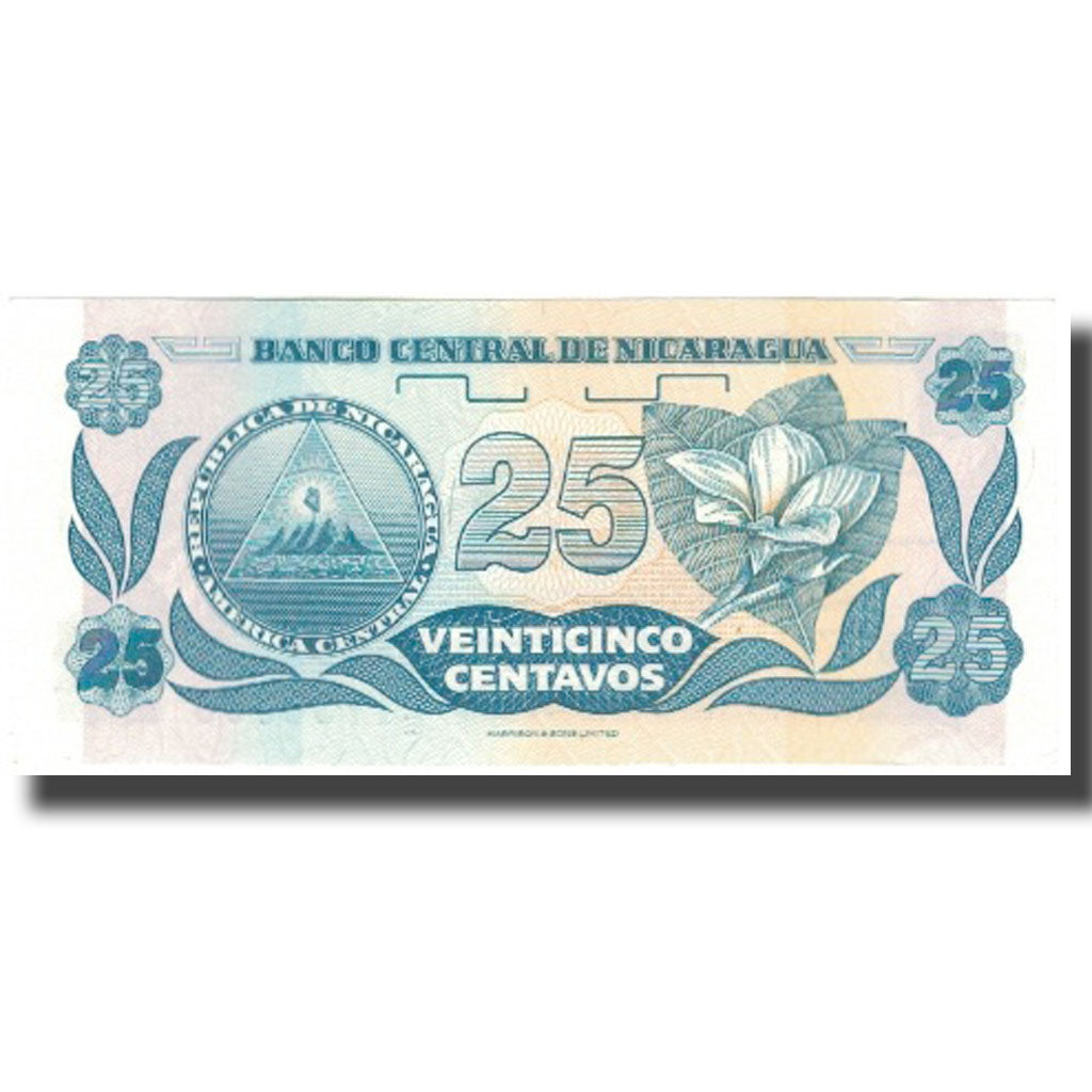 Banknote, Nicaragua, 25 Centavos, KM:170s, UNC(65-70)