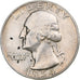 Estados Unidos, Quarter, Washington, 1954, Philadelphia, Plata, MBC, KM:164