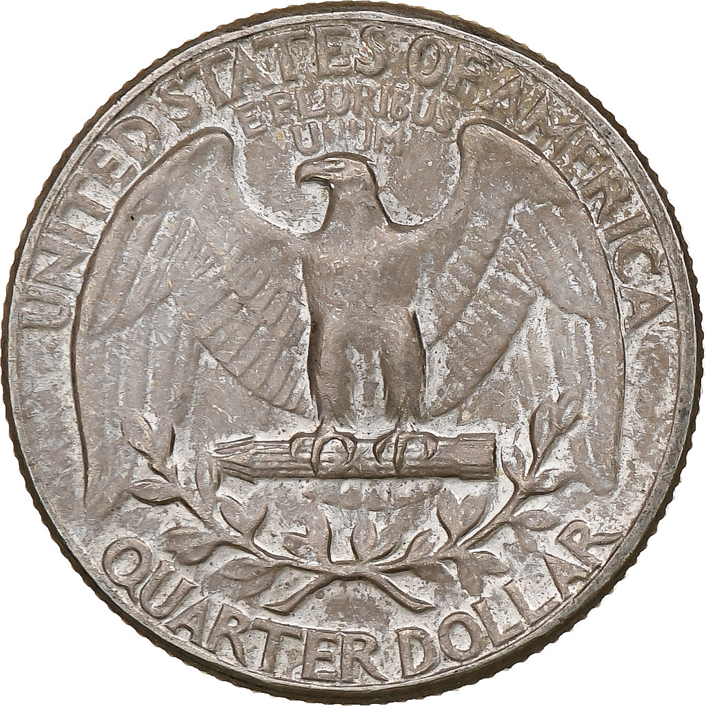 United States, Quarter, Washington, 1958, Philadelphia, Silver, EF(40-45)