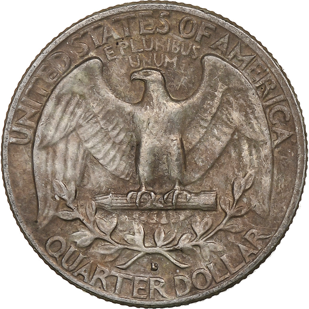 United States, Quarter, Washington, 1963, Denver, Silver, EF(40-45), KM:164