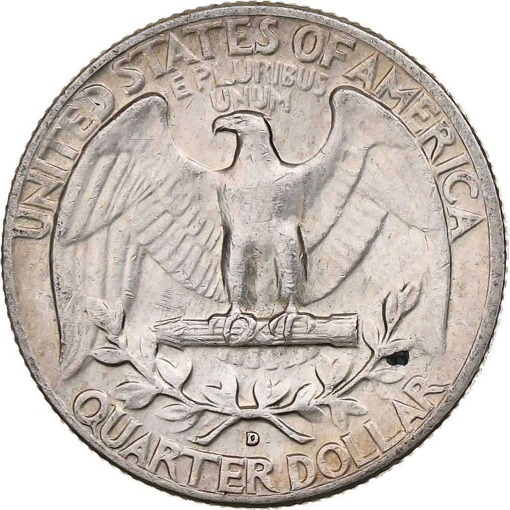 United States, Quarter, Washington, 1964, Denver, Silver, VF(30-35), KM:164