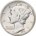Vereinigte Staaten, Dime, Mercury, 1941, Philadelphia, Silber, S+, KM:140