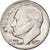États-Unis, Dime, Roosevelt, 1957, Philadelphie, Argent, TTB, KM:195