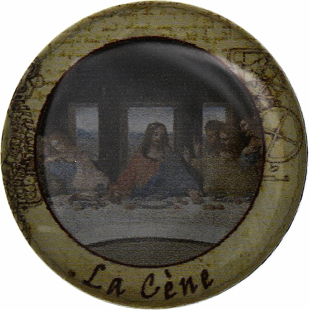 Italie, Jeton, La Cène, Aluminium, TTB