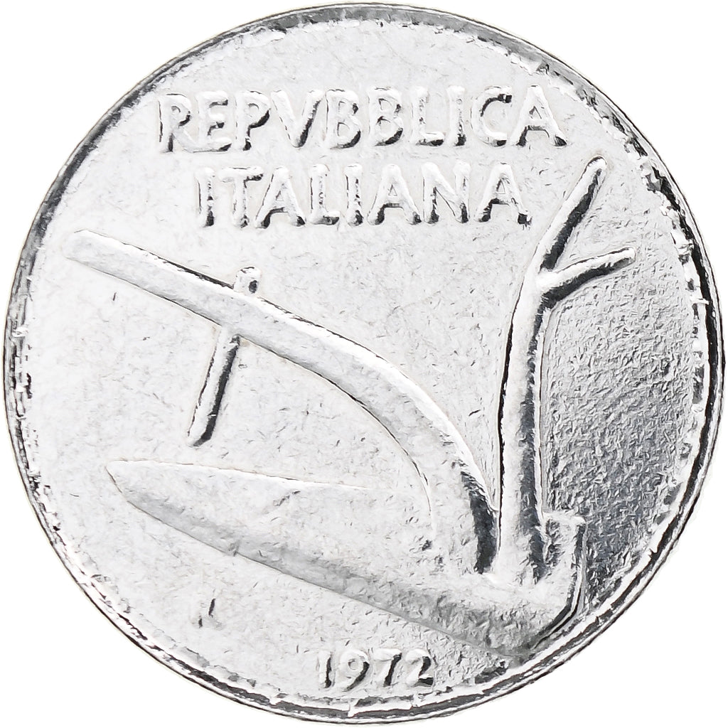 Italie, Jeton, Machine volante, Aluminium, TTB