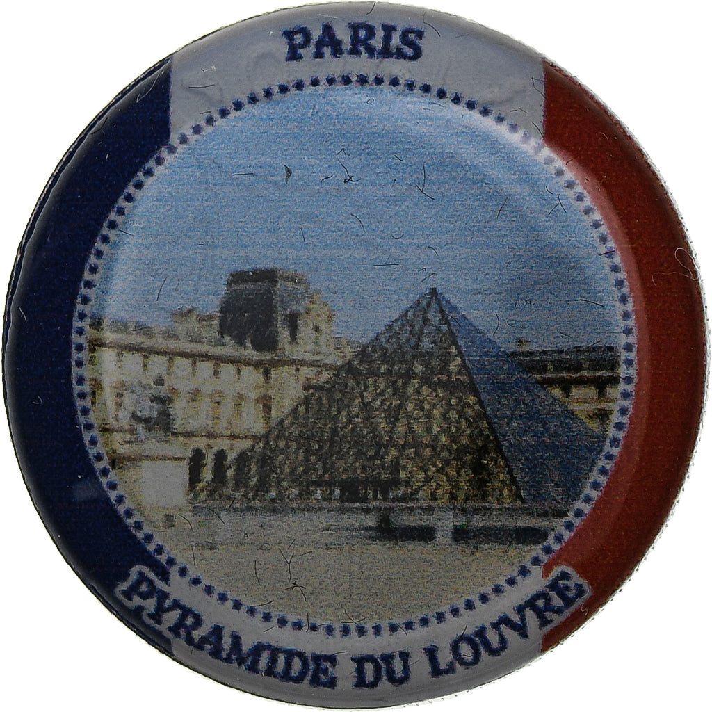 France, Token, Paris, Pyramide du Louvre, Nickel, EF(40-45)