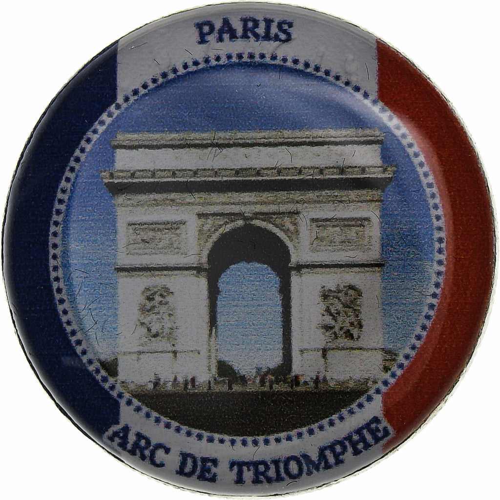 Francia, zeton, Paris, Arc-de-Triomphe, Níquel, MBC