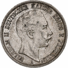 Germany, Kingdom of Prussia, Wilhelm II, 2 Mark, 1907, Berlin, Silver