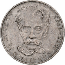 Germany, 5 Mark, Albert Schweitzer, 1965, Karlsruhe, Silver, AU(50-53), KM:143