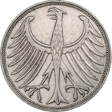 Germany, 5 Mark, 1951, Munich, Silver, EF(40-45), KM:112