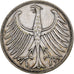 Germania, 5 Mark, 1951, Stuttgart, Argento, BB, KM:112