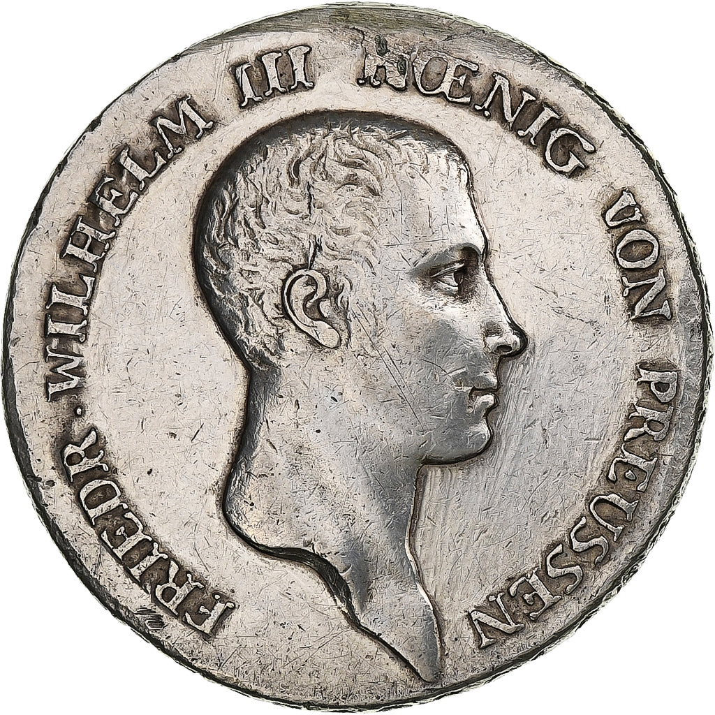 Germany, Friedrich Wilhelm III, Thaler, 1813, Wroclaw, Silver, VF(30-35), KM:387