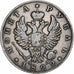 Russia, Alexander I, Rouble, 1822, Saint Petersburg, ПД, Silver, VF(30-35)