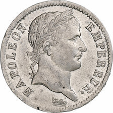 France, Napoleon I, Franc, 1808, Paris, Silver, EF(40-45), Gadoury:446, KM:682.1