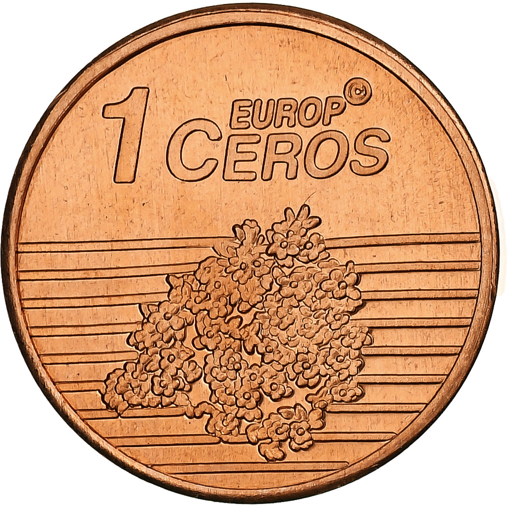 Schweiz, Euro Cent, Fantasy euro patterns, Essai-Trial, PP, 2003, Kupfer, STGL
