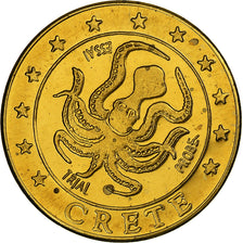 Crete, 50 Euro Cent, Fantasy euro patterns, Essai-Trial, Proof, 2004, Brass