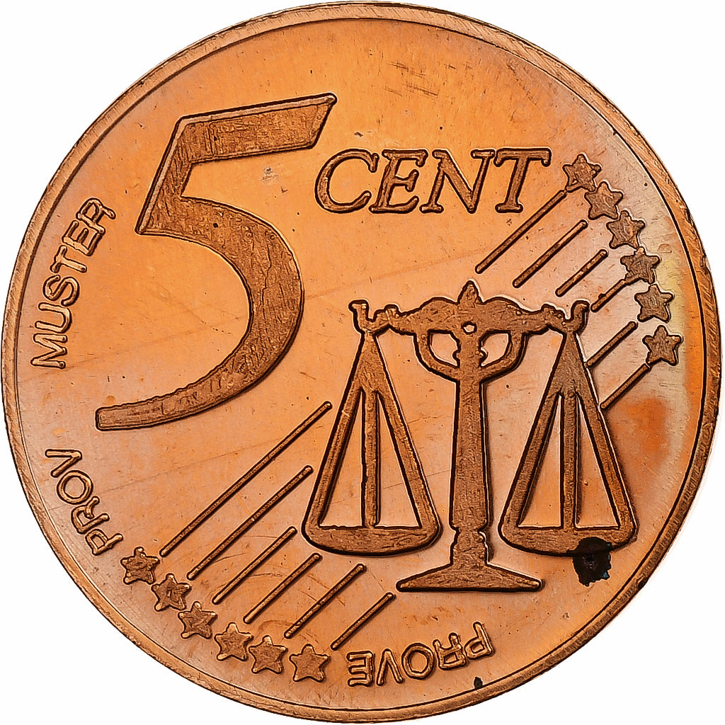 Crete, 5 Euro Cent, Fantasy euro patterns, Essai-Trial, PP, 2004, Kupfer, STGL