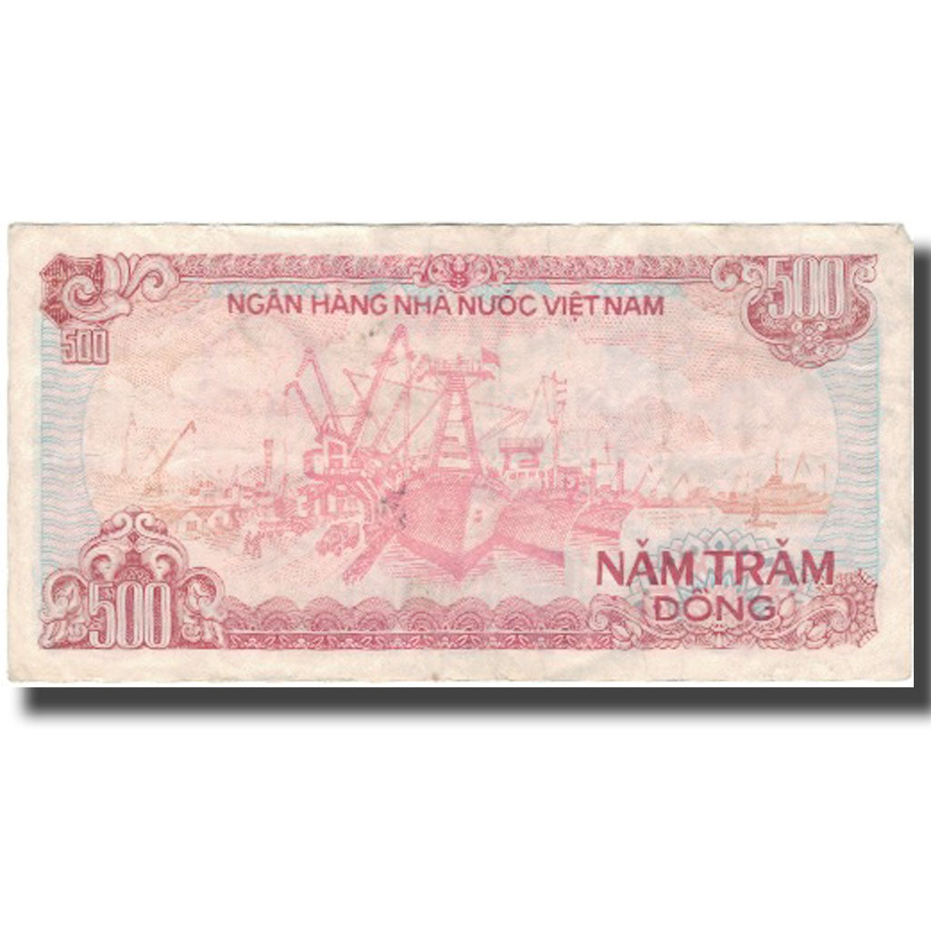 Billet, Viet Nam, 500 D<ox>ng, 1988, KM:101a, TB+