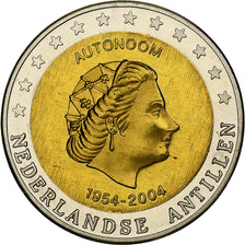 Nederlandse Antillen, 2 Euro, Fantasy euro patterns, Essai-Trial, Proof, 2004