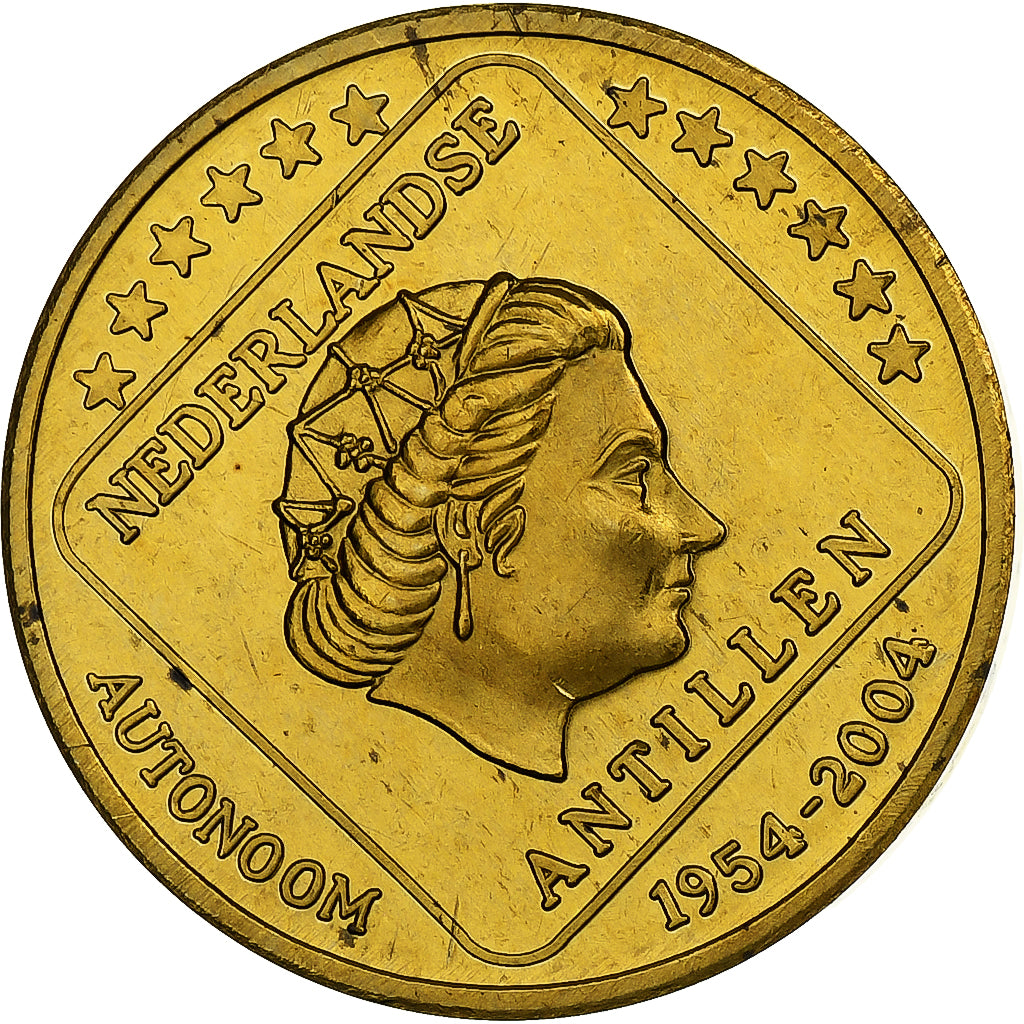 Nederlandse Antillen, 50 Euro Cent, Fantasy euro patterns, Essai-Trial, Proof