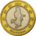 Martinique, Euro, Fantasy euro patterns, Essai-Trial, BE, 2005, Bimétallique
