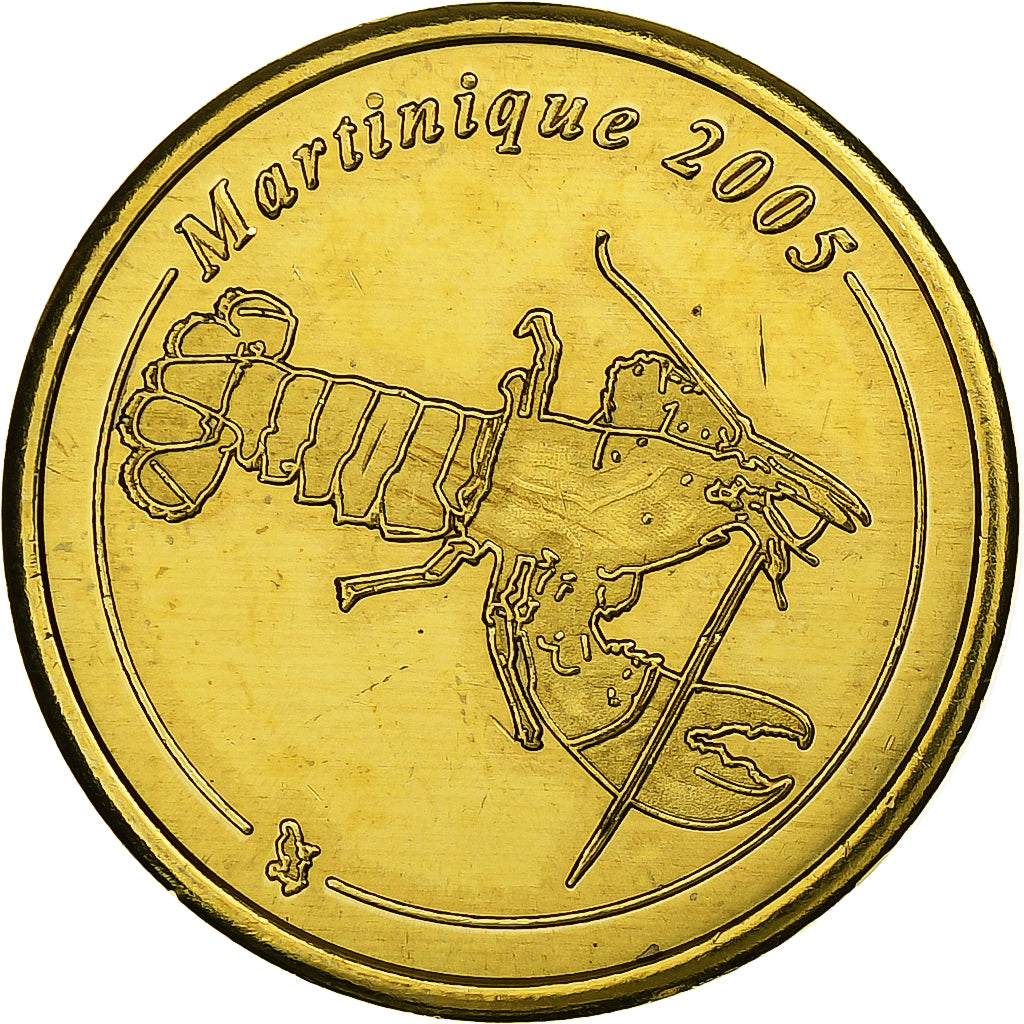 Martinica, 20 Euro Cent, Fantasy euro patterns, Essai-Trial, Prueba, 2005