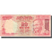 Banknote, India, 20 Rupees, 2010, KM:89Ad, EF(40-45)