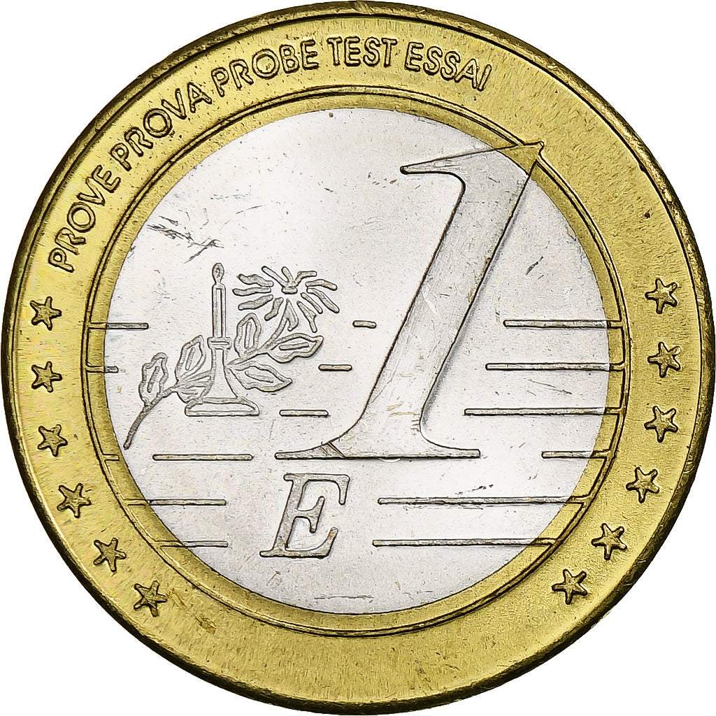 Macedonia, Euro, Fantasy euro patterns, Essai-Trial, Proof, 2005, Bimetaliczny