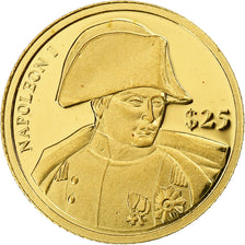 Liberia, 25 Dollars, Napoléon I, 2000, Proof, Gold, MS(65-70)