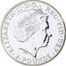 United Kingdom, Elizabeth II, 2 pounds, 1 Oz, 2011, Llantrisant, BU, Silver