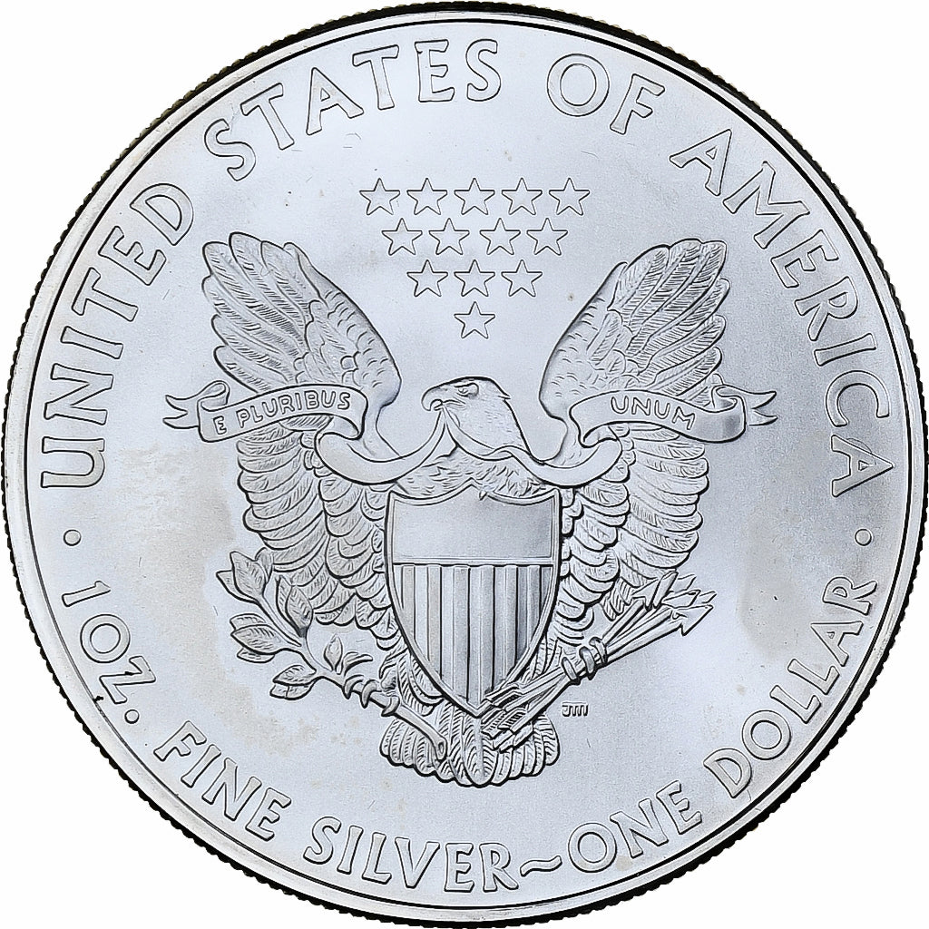 États-Unis, 1 Dollar, 1 Oz, Silver Eagle, 2010, Philadelphie, Argent, FDC