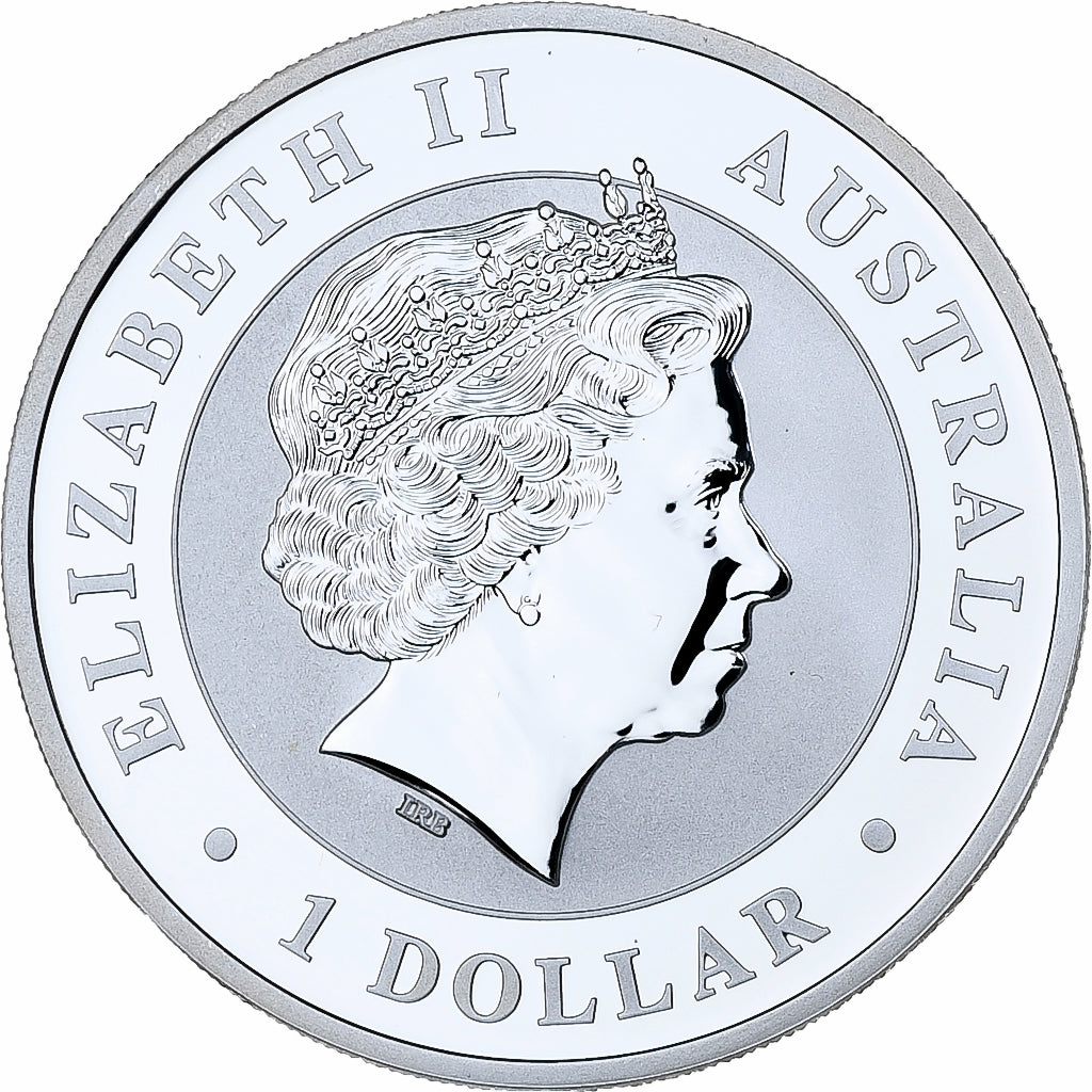 Australia, Elizabeth II, 1 Dollar, 1 Oz, Australian Kookaburra, 2011, Perth