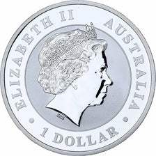 Australia, Elizabeth II, 1 Dollar, 1 Oz, Australian Kookaburra, 2011, Perth