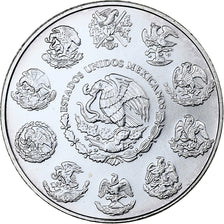 México, 1 Onza, Libertad, 2010, Mexico City, Prueba, Plata, FDC, KM:639