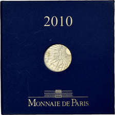 France, 100 Euro, Semeuse, Proof, 2010, Monnaie de Paris, Gold, MS(65-70)