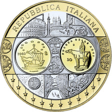 France, Médaille, Europa, Repubblica Italiana, Argent, BE, FDC