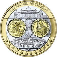 France, Medal, Europe, Città del Vaticano, Silver, Proof, MS(65-70)