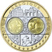 France, Medal, Europa, Belgique, Silver, Proof, MS(65-70)