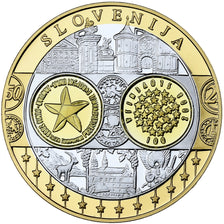 France, Médaille, Europa, Slovenija, Argent, BE, FDC
