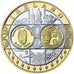France, Medal, Europa, Ireland, Silver, Proof, MS(65-70)