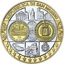 France, Médaille, Europa, Repubblica di San Marino, Argent, BE, FDC