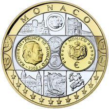 France, Medal, Europa, Monaco, Silver, Proof, MS(65-70)