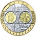 France, Medal, Europa, Malta, Silver, Proof, MS(65-70)