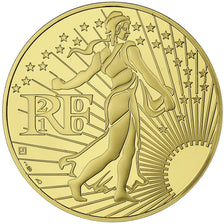 France, 500 Euro, Semeuse, Proof, 2010, Monnaie de Paris, Gold, MS(65-70)