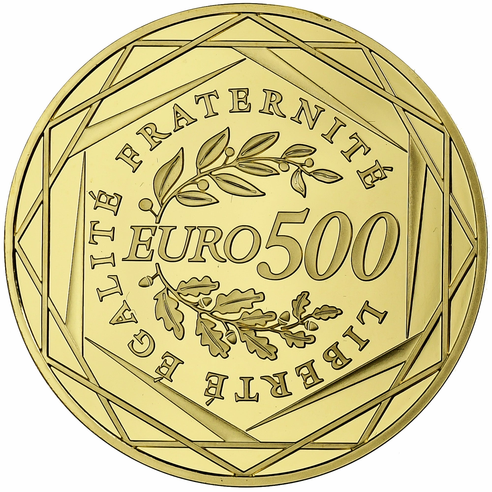 France, 500 Euro, Semeuse, Proof, 2010, Monnaie de Paris, Gold, MS(65-70)
