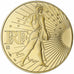 France, 250 Euro, Semeuse, Proof, 2009, Monnaie de Paris, Gold, MS(65-70)