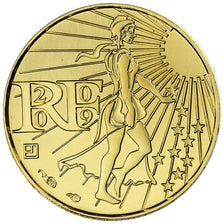 France, 100 Euro, Semeuse, Proof, 2009, Monnaie de Paris, Gold, MS(65-70)